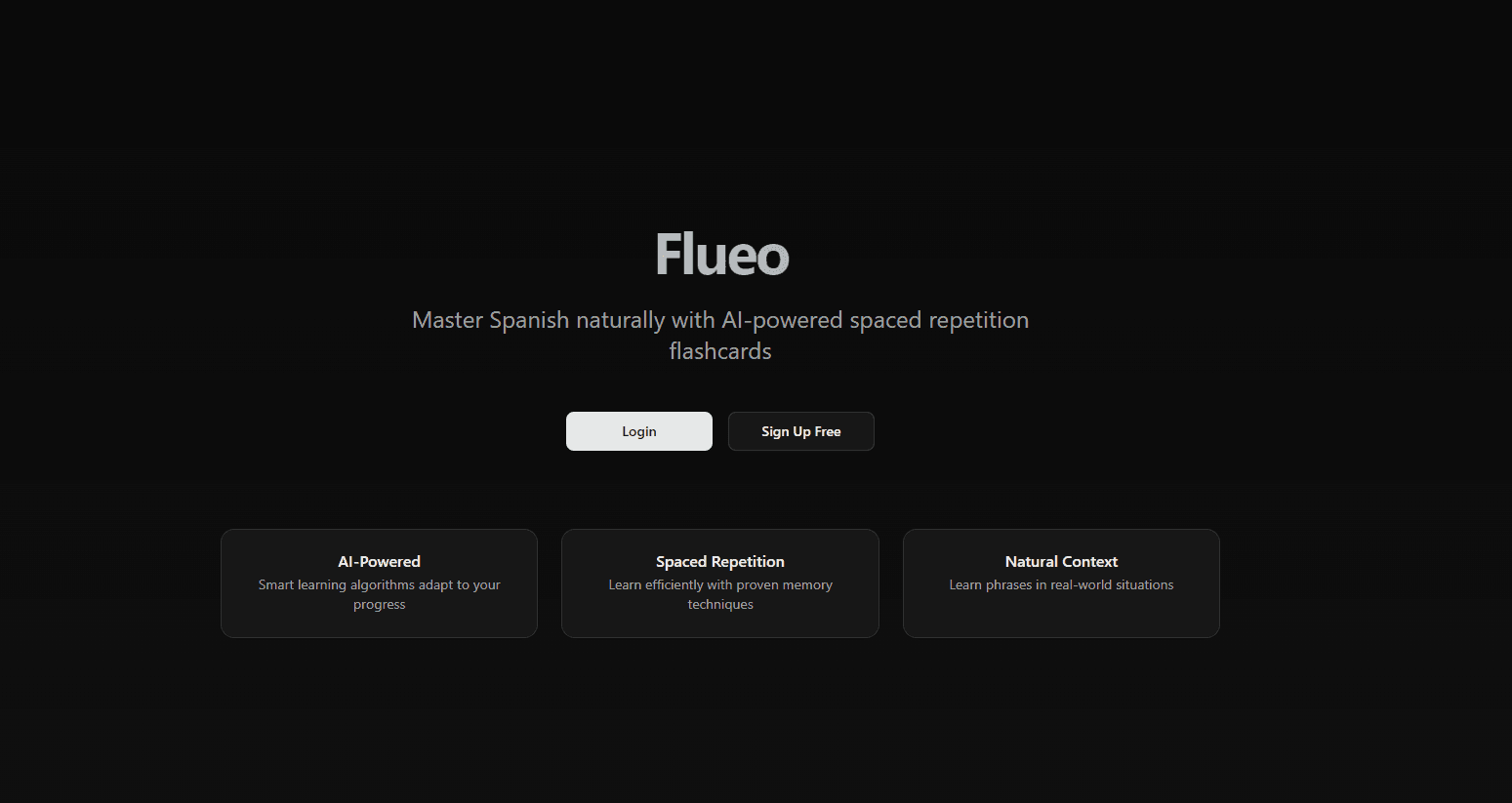 Flueo screenshot